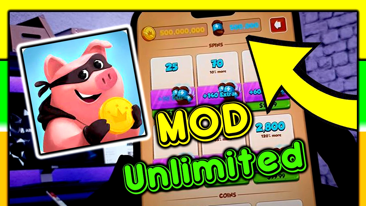 Coin Master MOD: Unlimited Spins and Coins