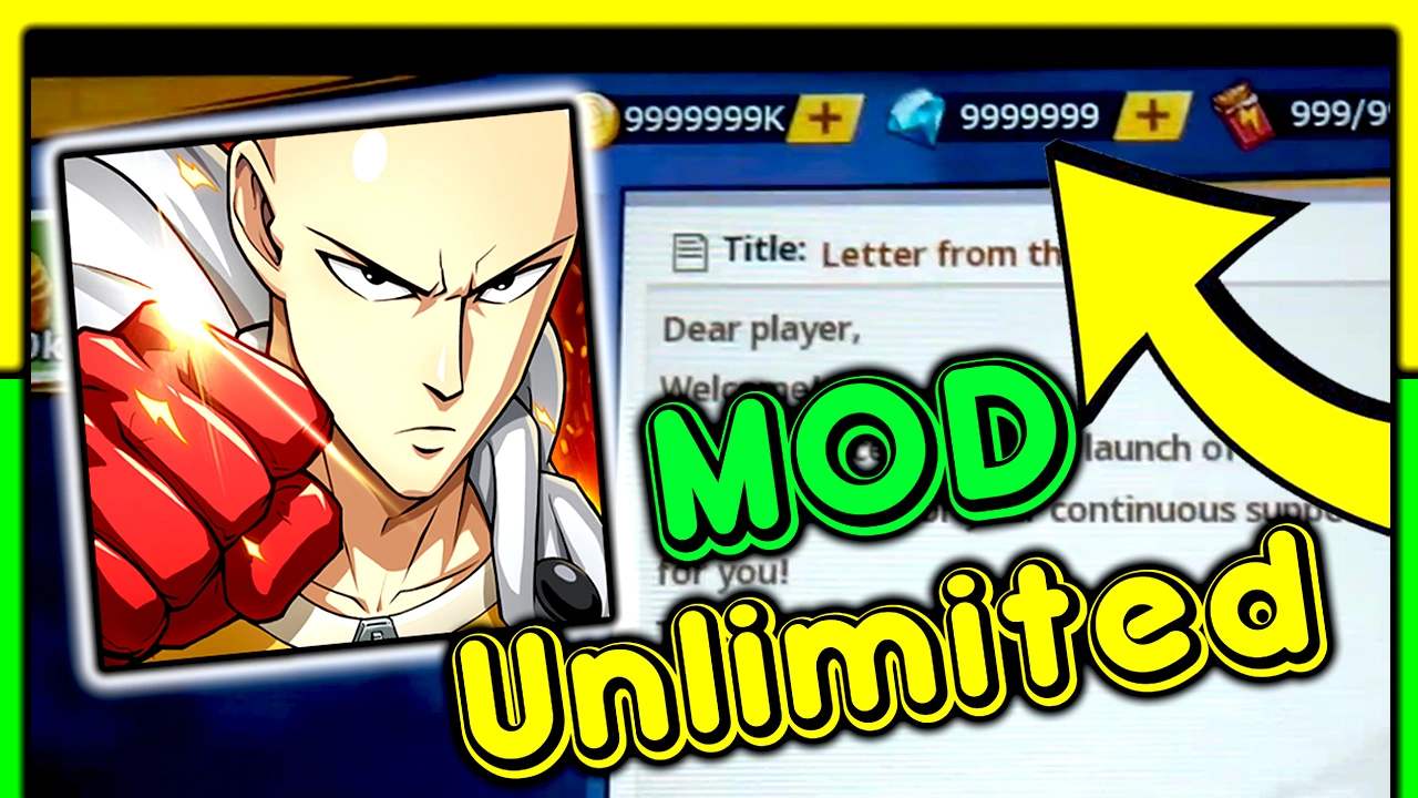 ONE PUNCH MAN WORLD MOD APK || UNLIMITED COINS & HEROES 2024